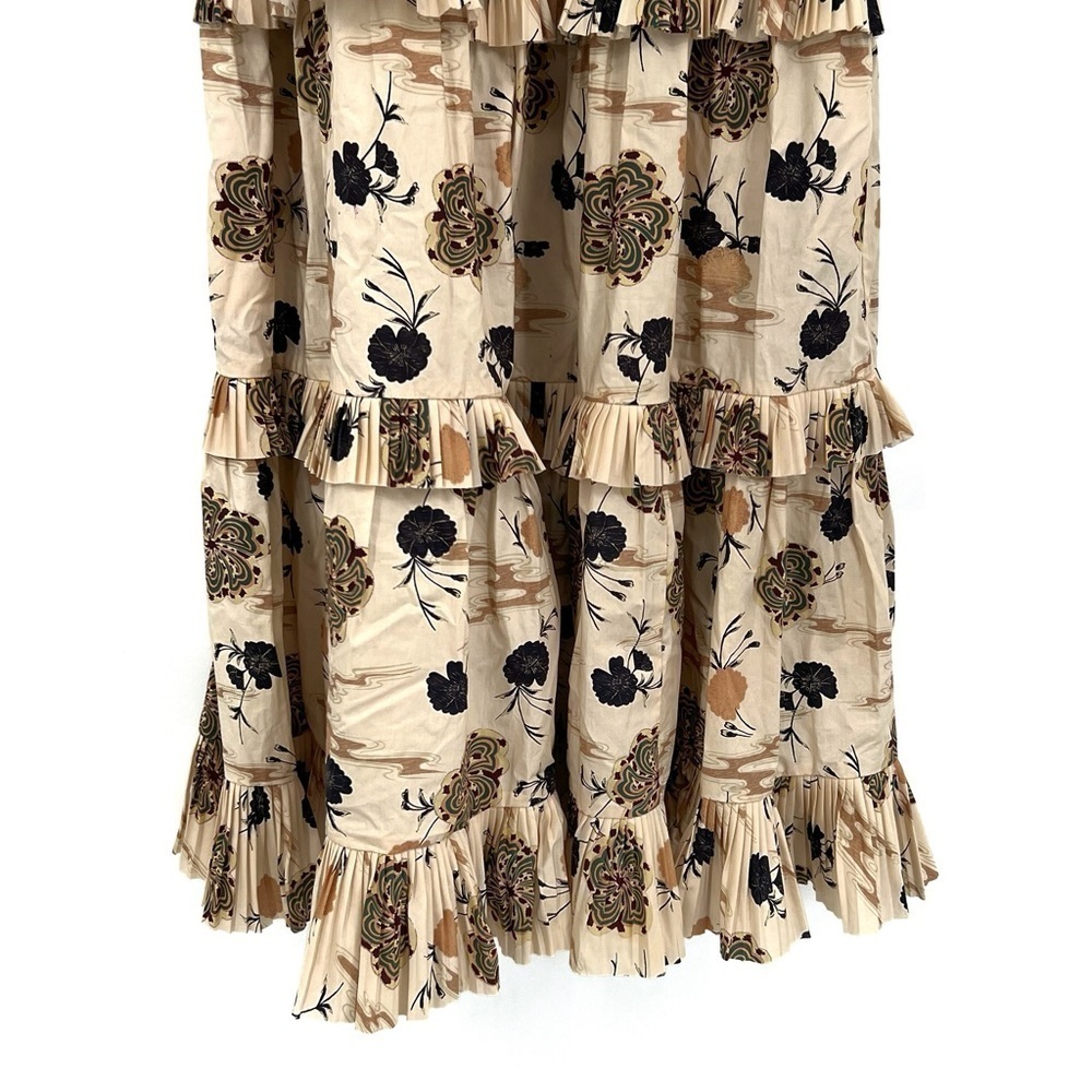 Ulla Johnson Lune Cotton Midi Dress Size 8 LIKE NEW DAISY FLORAL PRINT SPRING - Picture 4 of 9